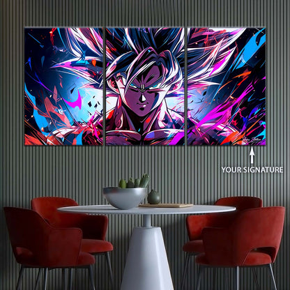 Dragon Ball Wall Art - DR5096 - Mastered Ultra Instinct Goku - Dragon Ball Super - Dragon Ball Poster - Dragon Ball Canvas