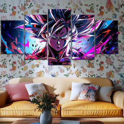 Dragon Ball Wall Art - DR5096 - Mastered Ultra Instinct Goku - Dragon Ball Super - Dragon Ball Poster - Dragon Ball Canvas