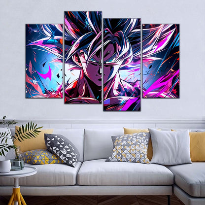 Dragon Ball Wall Art - DR5096 - Mastered Ultra Instinct Goku - Dragon Ball Super - Dragon Ball Poster - Dragon Ball Canvas