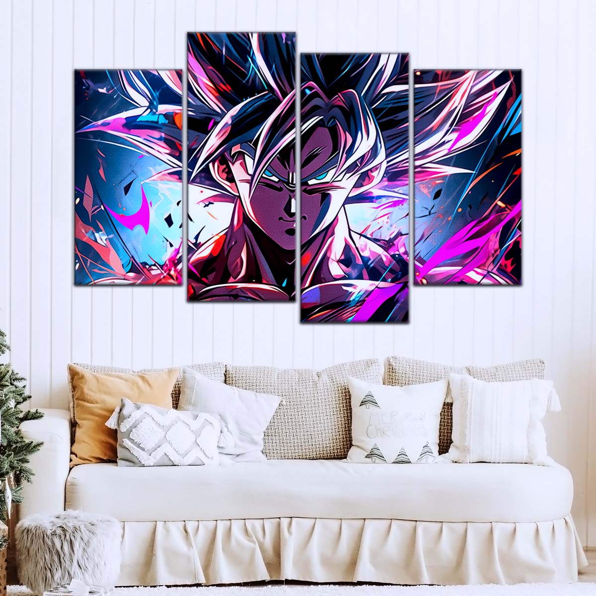 Dragon Ball Wall Art - DR5096 - Mastered Ultra Instinct Goku - Dragon Ball Super - Dragon Ball Poster - Dragon Ball Canvas