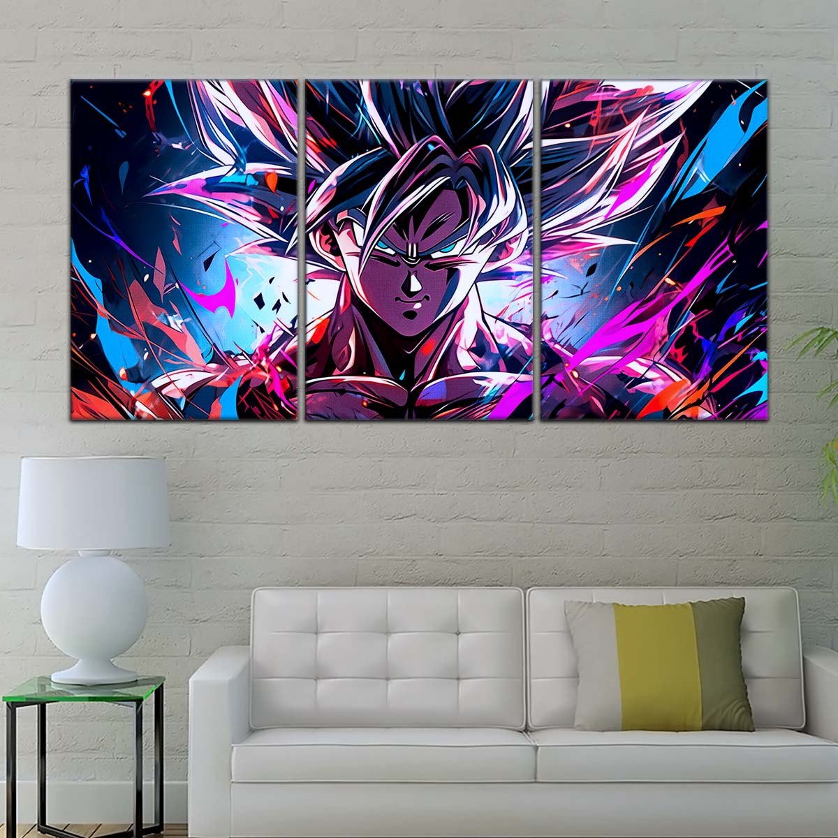 Dragon Ball Wall Art - DR5096 - Mastered Ultra Instinct Goku - Dragon Ball Super - Dragon Ball Poster - Dragon Ball Canvas