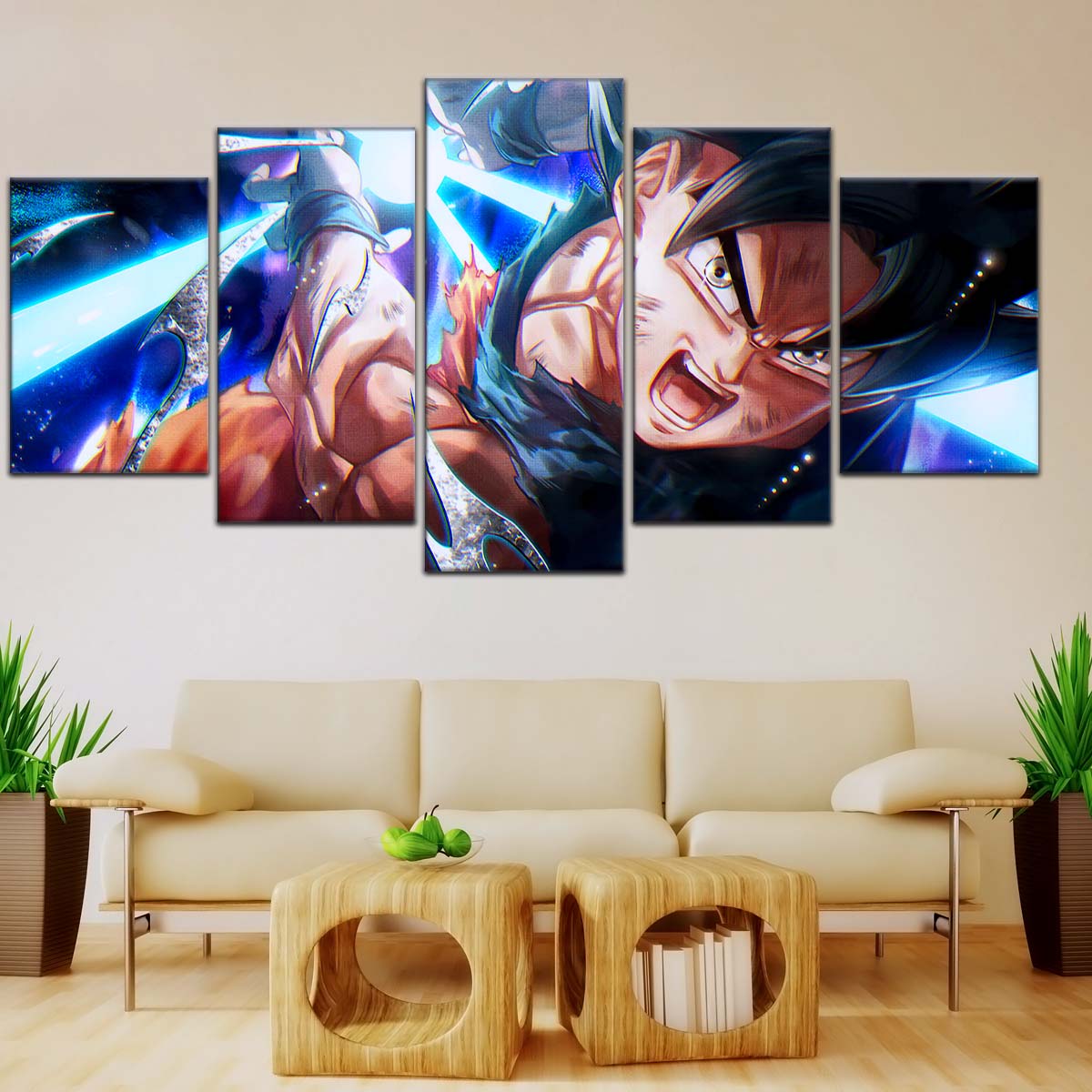Dragon Ball Wall Art - DR5097 - Mastered Ultra Instinct Goku - Dragon Ball Super - Dragon Ball Poster - Dragon Ball Canvas