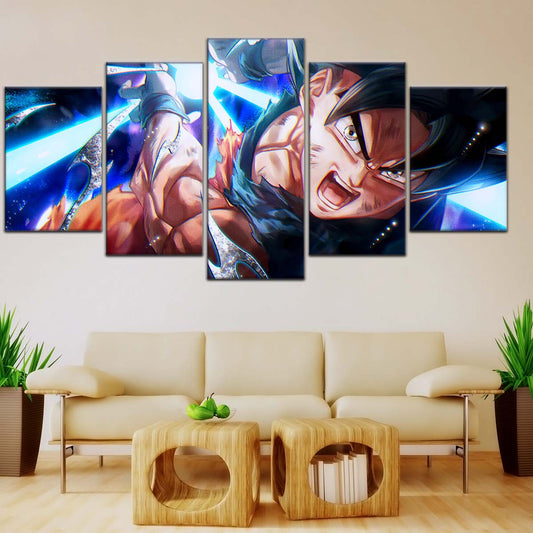 Dragon Ball Wall Art - DR5097 - Mastered Ultra Instinct Goku - Dragon Ball Super - Dragon Ball Poster - Dragon Ball Canvas