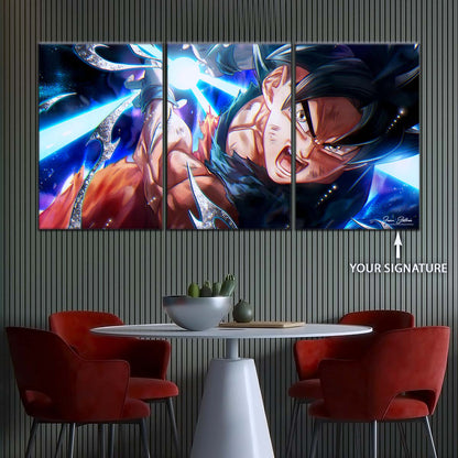Dragon Ball Wall Art - DR5097 - Mastered Ultra Instinct Goku - Dragon Ball Super - Dragon Ball Poster - Dragon Ball Canvas