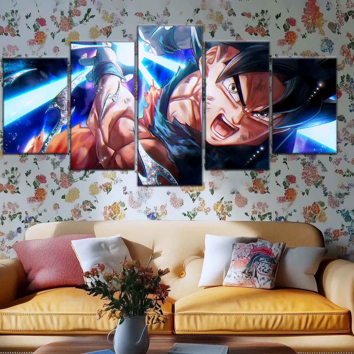 Dragon Ball Wall Art - DR5097 - Mastered Ultra Instinct Goku - Dragon Ball Super - Dragon Ball Poster - Dragon Ball Canvas