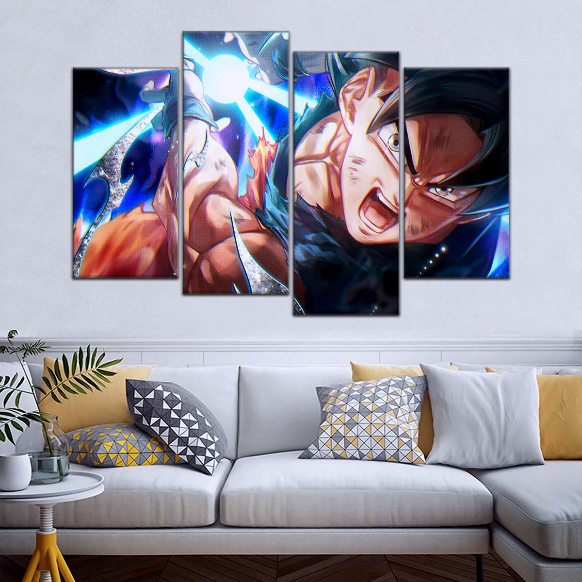 Dragon Ball Wall Art - DR5097 - Mastered Ultra Instinct Goku - Dragon Ball Super - Dragon Ball Poster - Dragon Ball Canvas
