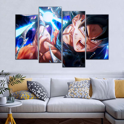 Dragon Ball Wall Art - DR5097 - Mastered Ultra Instinct Goku - Dragon Ball Super - Dragon Ball Poster - Dragon Ball Canvas