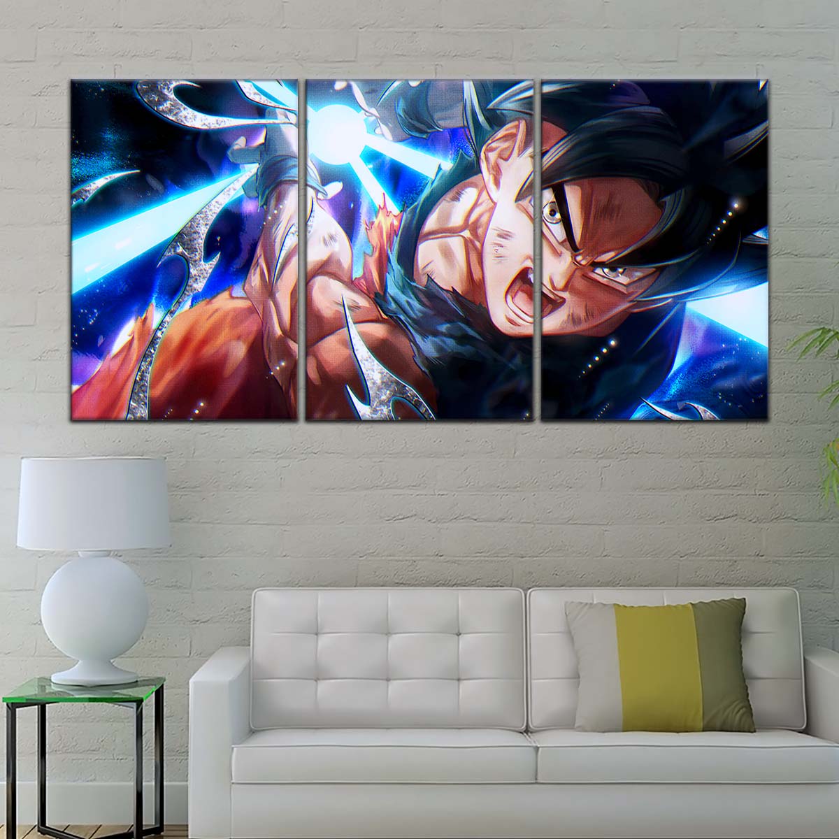 Dragon Ball Wall Art - DR5097 - Mastered Ultra Instinct Goku - Dragon Ball Super - Dragon Ball Poster - Dragon Ball Canvas