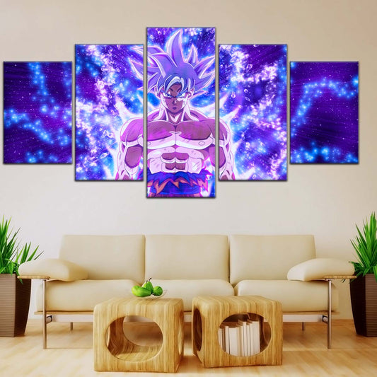 Dragon Ball Wall Art - DR5098 - Mastered Ultra Instinct Goku - Dragon Ball Super - Dragon Ball Poster - Dragon Ball Canvas