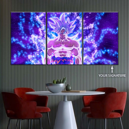 Dragon Ball Wall Art - DR5098 - Mastered Ultra Instinct Goku - Dragon Ball Super - Dragon Ball Poster - Dragon Ball Canvas