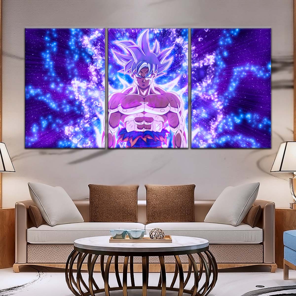Dragon Ball Wall Art - DR5098 - Mastered Ultra Instinct Goku - Dragon Ball Super - Dragon Ball Poster - Dragon Ball Canvas