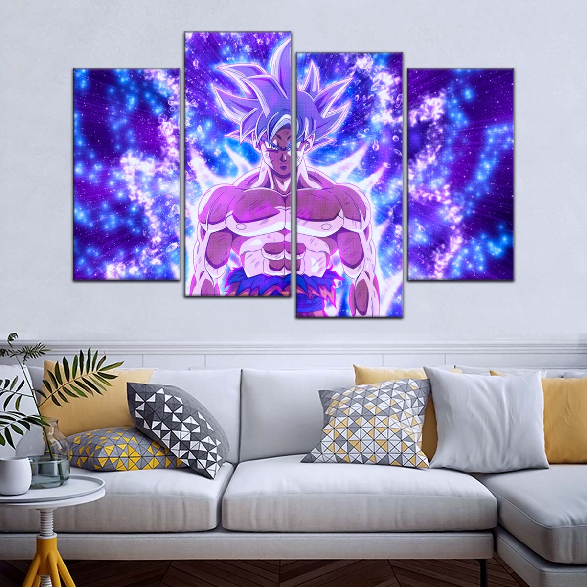 Dragon Ball Wall Art - DR5098 - Mastered Ultra Instinct Goku - Dragon Ball Super - Dragon Ball Poster - Dragon Ball Canvas