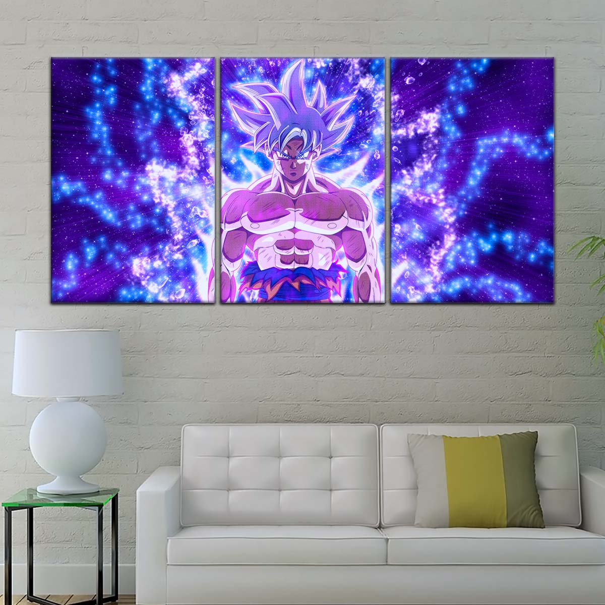 Dragon Ball Wall Art - DR5098 - Mastered Ultra Instinct Goku - Dragon Ball Super - Dragon Ball Poster - Dragon Ball Canvas
