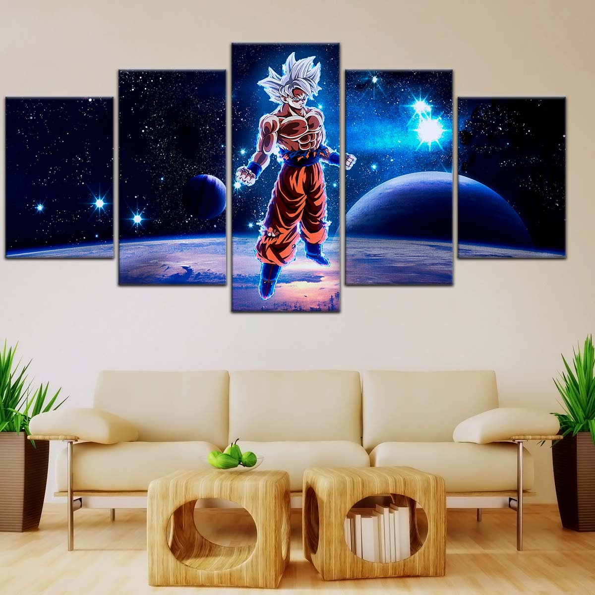 Dragon Ball Wall Art - DR5099- Mastered Ultra Instinct Goku - Dragon Ball Super - Dragon Ball Poster - Dragon Ball Canvas