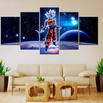 Dragon Ball Wall Art - DR5099- Mastered Ultra Instinct Goku - Dragon Ball Super - Dragon Ball Poster - Dragon Ball Canvas