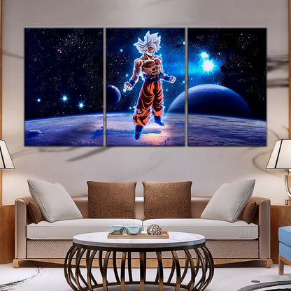 Dragon Ball Wall Art - DR5099- Mastered Ultra Instinct Goku - Dragon Ball Super - Dragon Ball Poster - Dragon Ball Canvas