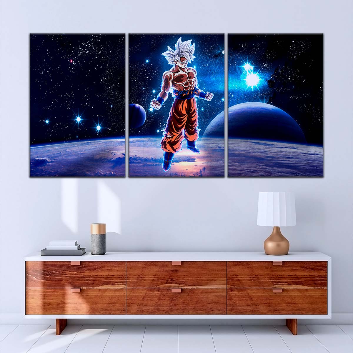 Dragon Ball Wall Art - DR5099- Mastered Ultra Instinct Goku - Dragon Ball Super - Dragon Ball Poster - Dragon Ball Canvas