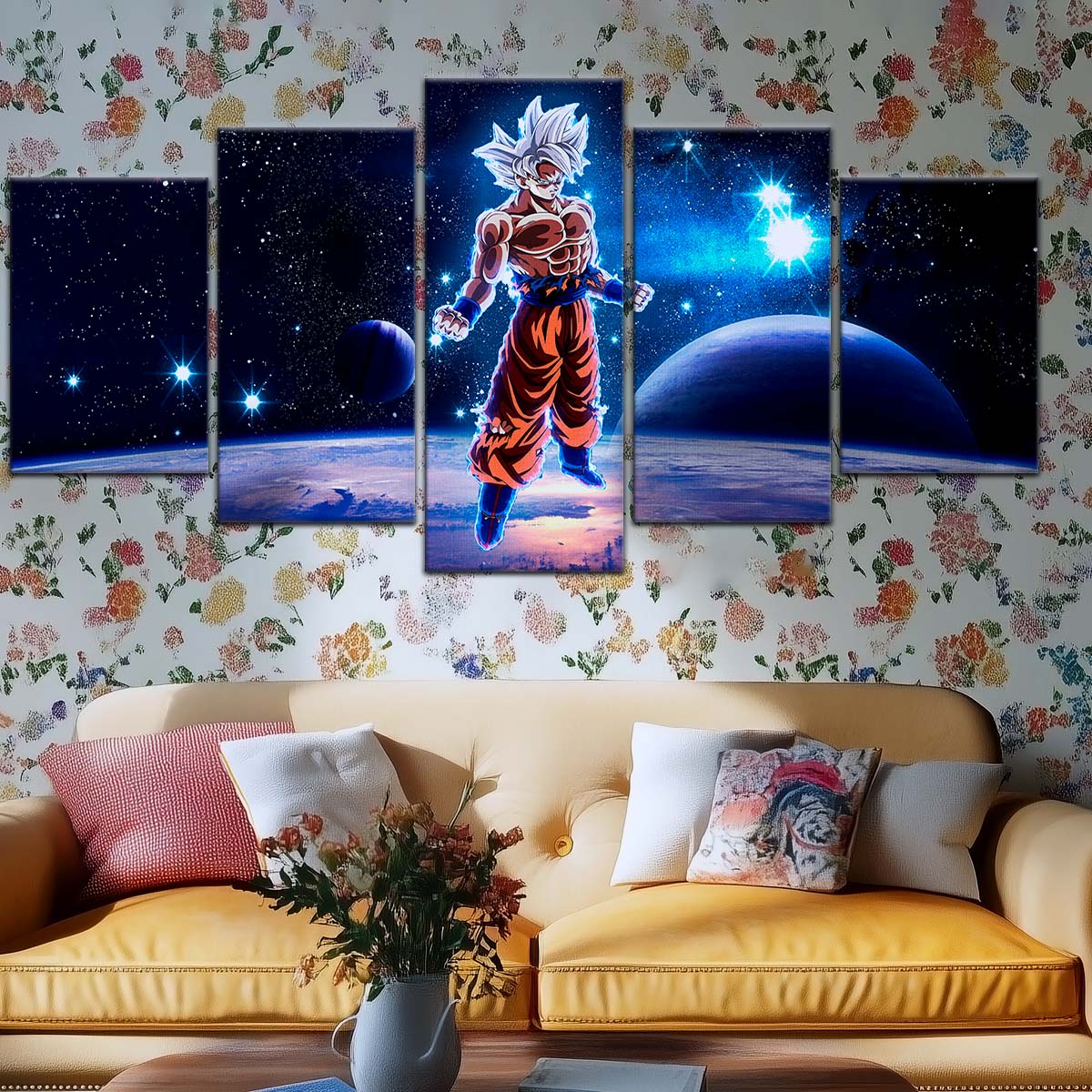 Dragon Ball Wall Art - DR5099- Mastered Ultra Instinct Goku - Dragon Ball Super - Dragon Ball Poster - Dragon Ball Canvas