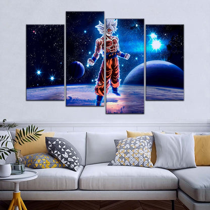 Dragon Ball Wall Art - DR5099- Mastered Ultra Instinct Goku - Dragon Ball Super - Dragon Ball Poster - Dragon Ball Canvas