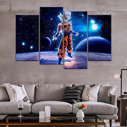 Dragon Ball Wall Art - DR5099- Mastered Ultra Instinct Goku - Dragon Ball Super - Dragon Ball Poster - Dragon Ball Canvas