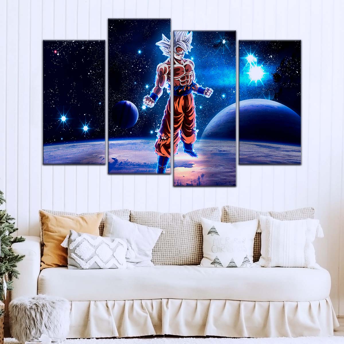 Dragon Ball Wall Art - DR5099- Mastered Ultra Instinct Goku - Dragon Ball Super - Dragon Ball Poster - Dragon Ball Canvas