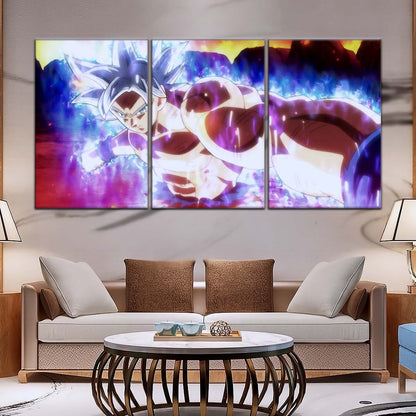 Dragon Ball Wall Art - DR5100 - Mastered Ultra Instinct Goku - Dragon Ball Super - Dragon Ball Poster - Dragon Ball Canvas