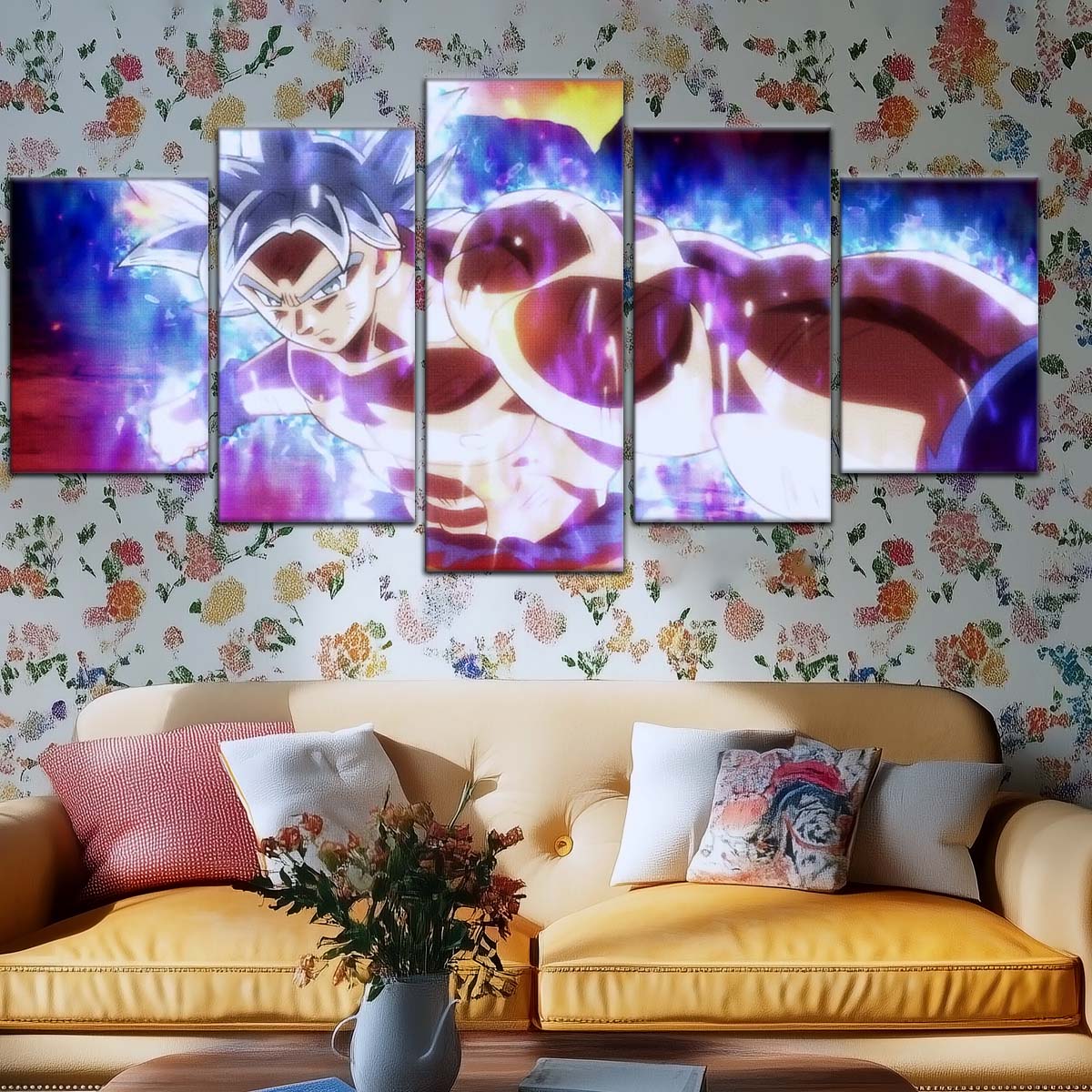 Dragon Ball Wall Art - DR5100 - Mastered Ultra Instinct Goku - Dragon Ball Super - Dragon Ball Poster - Dragon Ball Canvas
