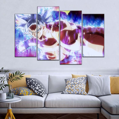 Dragon Ball Wall Art - DR5100 - Mastered Ultra Instinct Goku - Dragon Ball Super - Dragon Ball Poster - Dragon Ball Canvas
