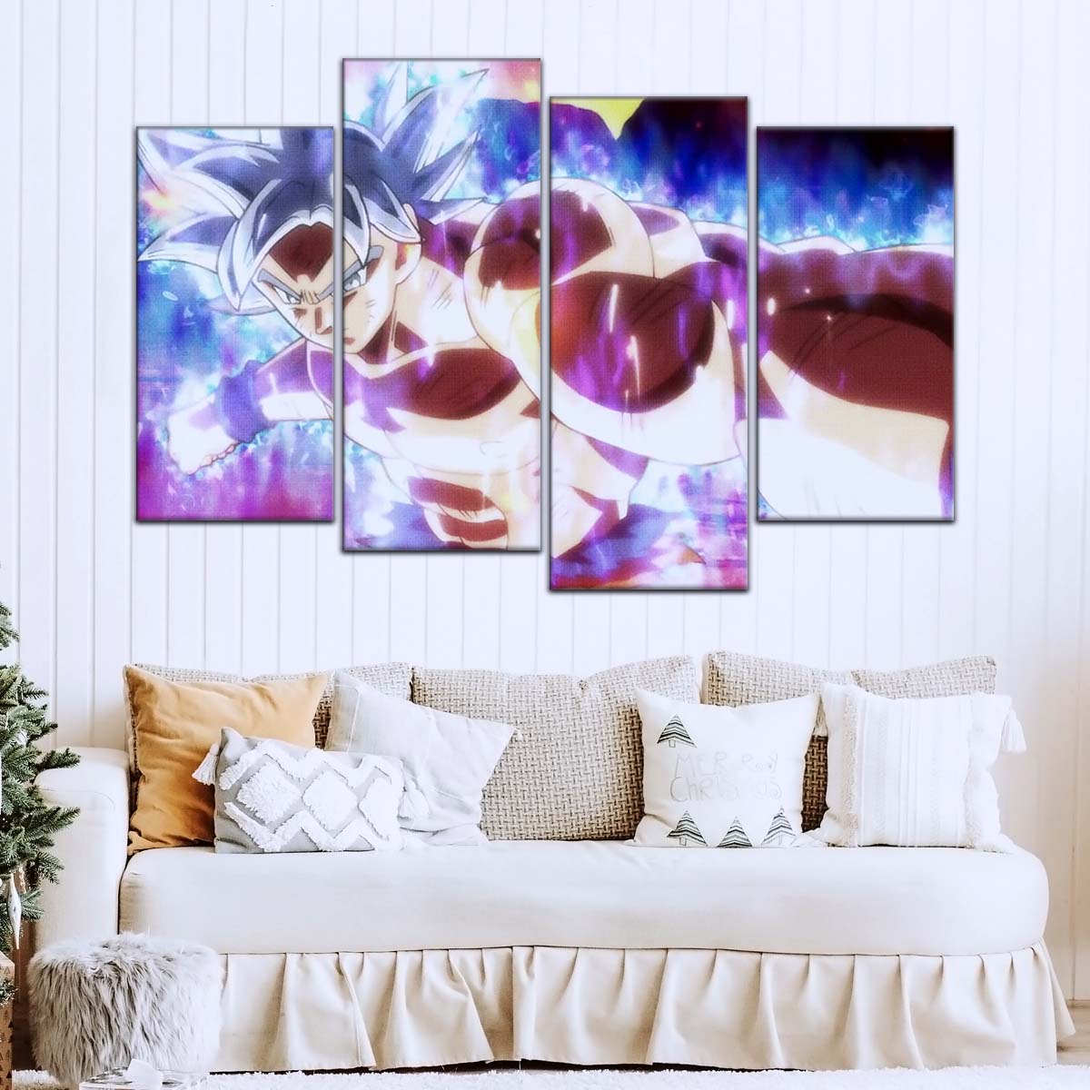 Dragon Ball Wall Art - DR5100 - Mastered Ultra Instinct Goku - Dragon Ball Super - Dragon Ball Poster - Dragon Ball Canvas