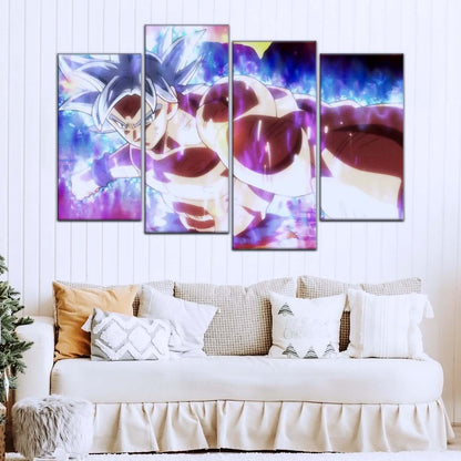 Dragon Ball Wall Art - DR5100 - Mastered Ultra Instinct Goku - Dragon Ball Super - Dragon Ball Poster - Dragon Ball Canvas