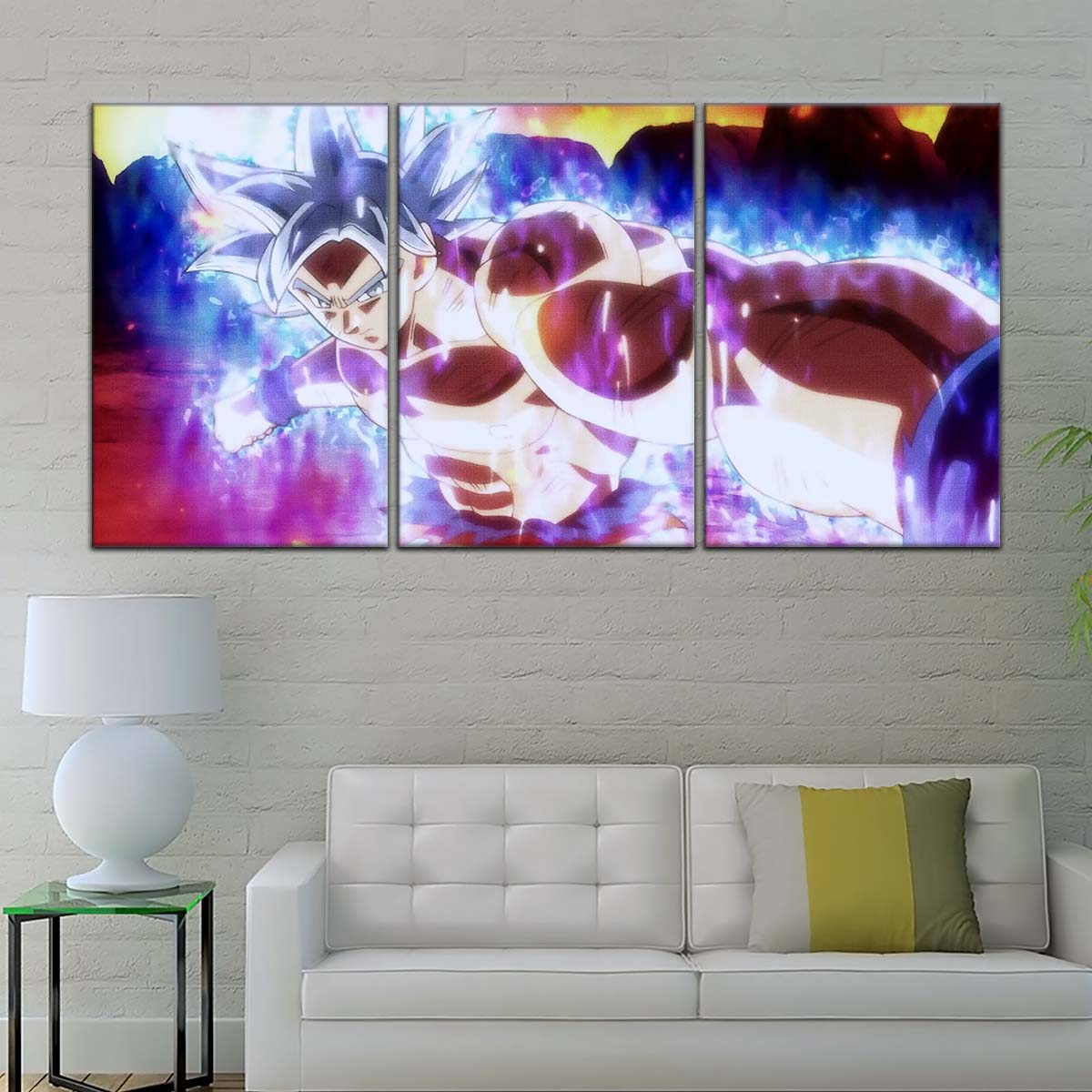 Dragon Ball Wall Art - DR5100 - Mastered Ultra Instinct Goku - Dragon Ball Super - Dragon Ball Poster - Dragon Ball Canvas