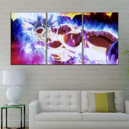 Dragon Ball Wall Art - DR5100 - Mastered Ultra Instinct Goku - Dragon Ball Super - Dragon Ball Poster - Dragon Ball Canvas