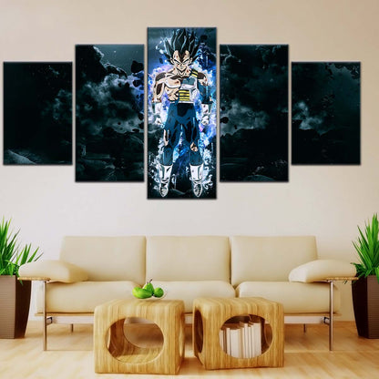 Dragon Ball Wall Art - DR5103 - Mastered Ultra Instinct Vegeta - Dragon Ball Super - Dragon Ball Poster - Dragon Ball Canvas