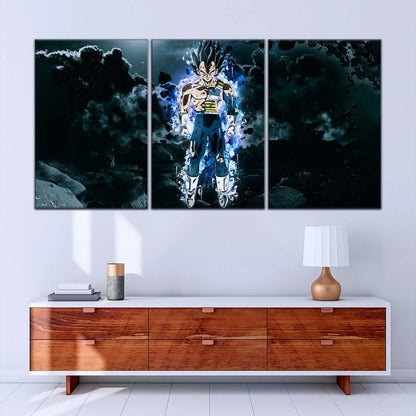 Dragon Ball Wall Art - DR5103 - Mastered Ultra Instinct Vegeta - Dragon Ball Super - Dragon Ball Poster - Dragon Ball Canvas