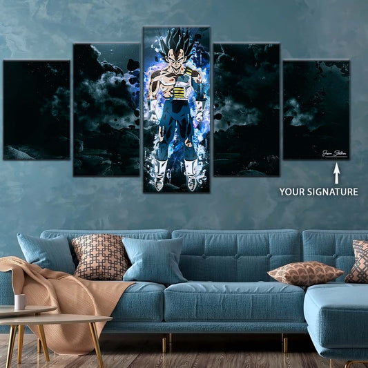 Dragon Ball Wall Art - DR5103 - Mastered Ultra Instinct Vegeta - Dragon Ball Super - Dragon Ball Poster - Dragon Ball Canvas