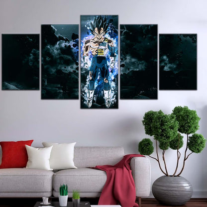 Dragon Ball Wall Art - DR5103 - Mastered Ultra Instinct Vegeta - Dragon Ball Super - Dragon Ball Poster - Dragon Ball Canvas