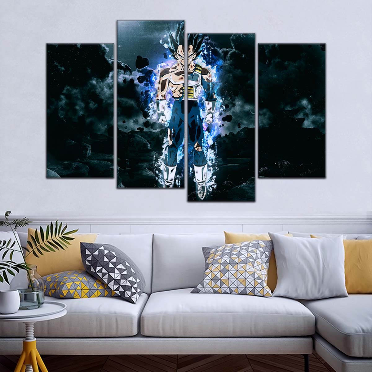 Dragon Ball Wall Art - DR5103 - Mastered Ultra Instinct Vegeta - Dragon Ball Super - Dragon Ball Poster - Dragon Ball Canvas