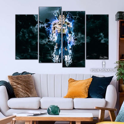 Dragon Ball Wall Art - DR5103 - Mastered Ultra Instinct Vegeta - Dragon Ball Super - Dragon Ball Poster - Dragon Ball Canvas