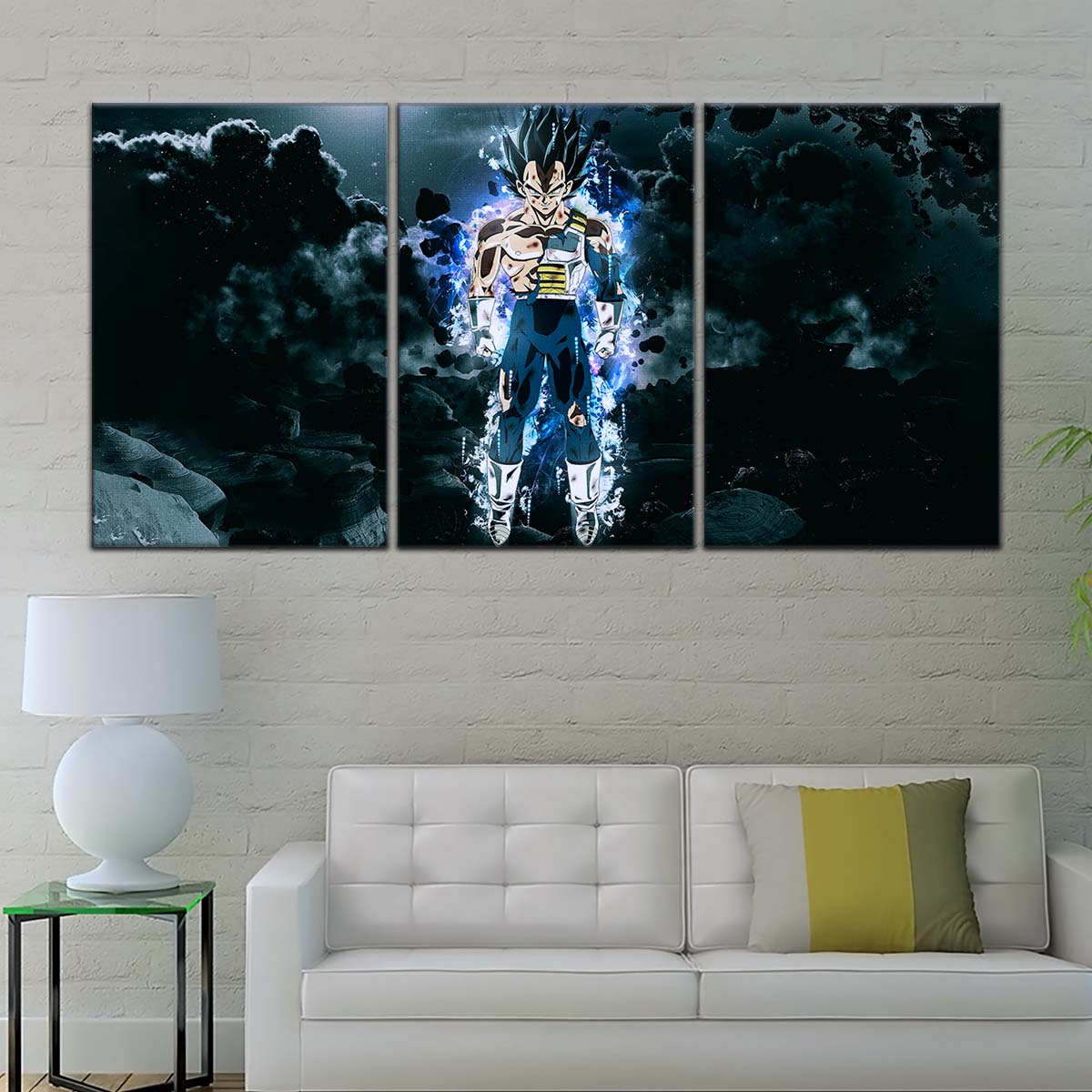 Dragon Ball Wall Art - DR5103 - Mastered Ultra Instinct Vegeta - Dragon Ball Super - Dragon Ball Poster - Dragon Ball Canvas
