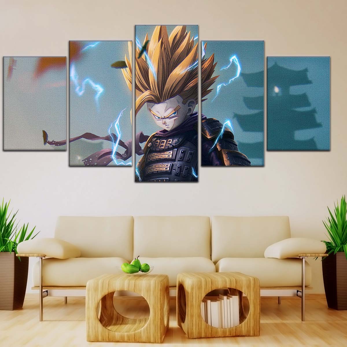 Dragon Ball Wall Art - DR5105 - Super Saiyan Gohan - Samurai Warrior - Dragon Ball - Dragon Ball Poster - Dragon Ball Canvas