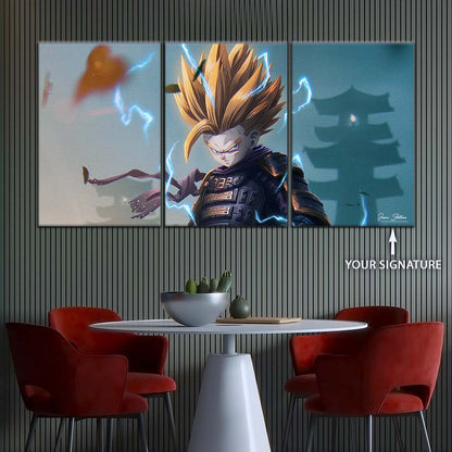 Dragon Ball Wall Art - DR5105 - Super Saiyan Gohan - Samurai Warrior - Dragon Ball - Dragon Ball Poster - Dragon Ball Canvas