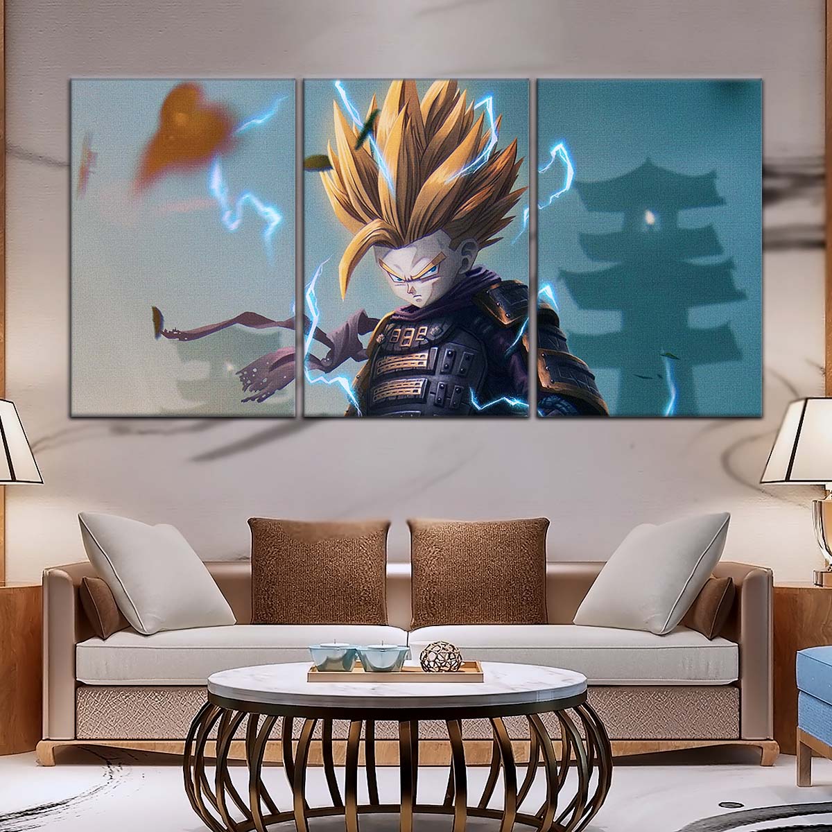 Dragon Ball Wall Art - DR5105 - Super Saiyan Gohan - Samurai Warrior - Dragon Ball - Dragon Ball Poster - Dragon Ball Canvas