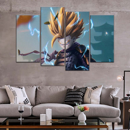 Dragon Ball Wall Art - DR5105 - Super Saiyan Gohan - Samurai Warrior - Dragon Ball - Dragon Ball Poster - Dragon Ball Canvas