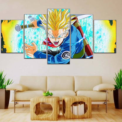 Dragon Ball Wall Art - DR5106 - Trunks - Super Saiyan - Dragon Ball Super - Dragon Ball Poster - Dragon Ball Canvas