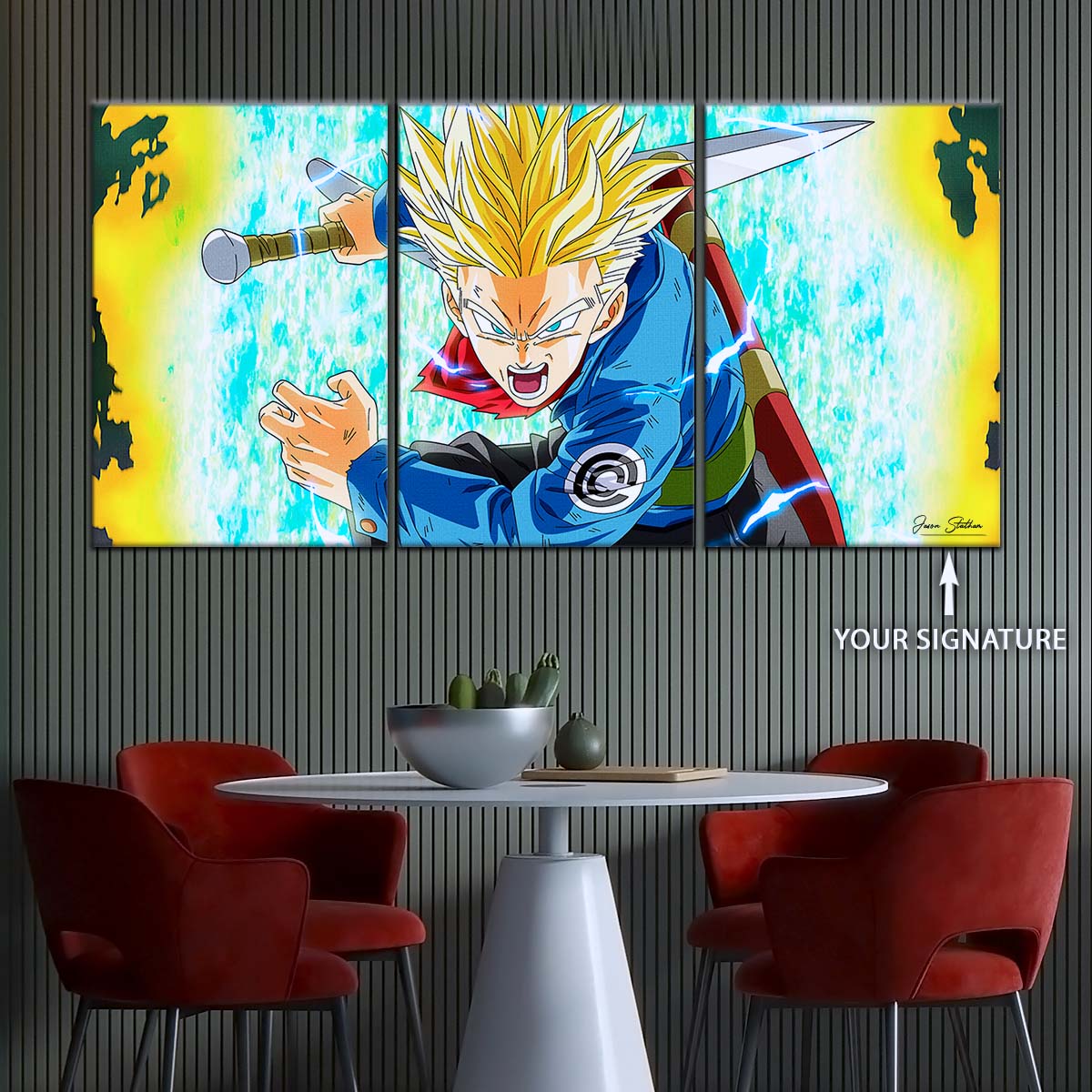 Dragon Ball Wall Art - DR5106 - Trunks - Super Saiyan - Dragon Ball Super - Dragon Ball Poster - Dragon Ball Canvas