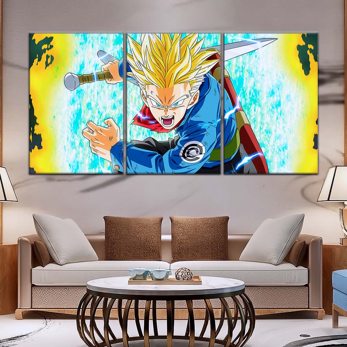 Dragon Ball Wall Art - DR5106 - Trunks - Super Saiyan - Dragon Ball Super - Dragon Ball Poster - Dragon Ball Canvas