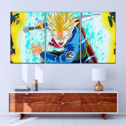 Dragon Ball Wall Art - DR5106 - Trunks - Super Saiyan - Dragon Ball Super - Dragon Ball Poster - Dragon Ball Canvas
