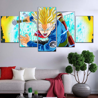 Dragon Ball Wall Art - DR5106 - Trunks - Super Saiyan - Dragon Ball Super - Dragon Ball Poster - Dragon Ball Canvas