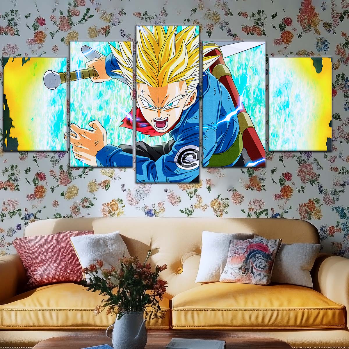 Dragon Ball Wall Art - DR5106 - Trunks - Super Saiyan - Dragon Ball Super - Dragon Ball Poster - Dragon Ball Canvas