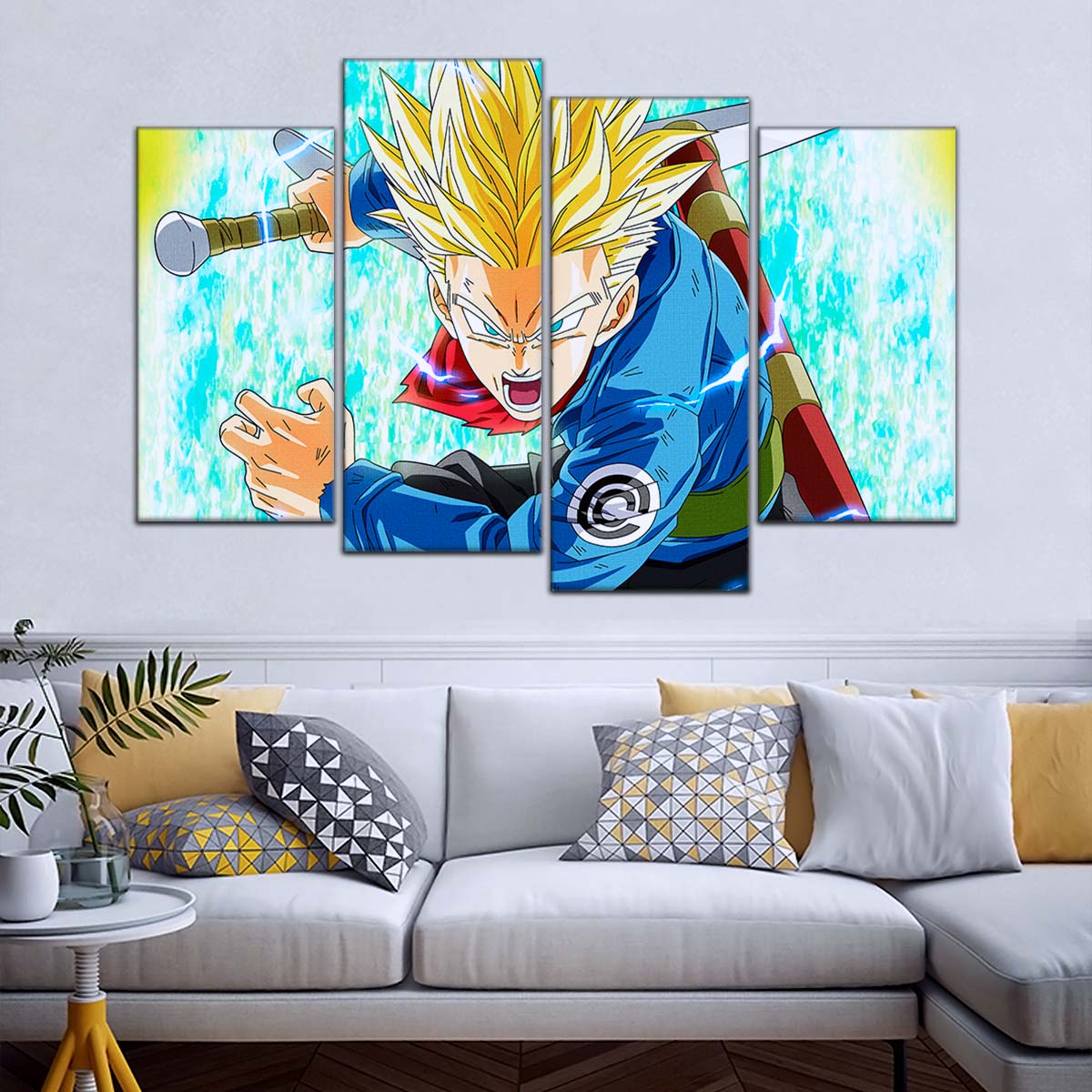 Dragon Ball Wall Art - DR5106 - Trunks - Super Saiyan - Dragon Ball Super - Dragon Ball Poster - Dragon Ball Canvas
